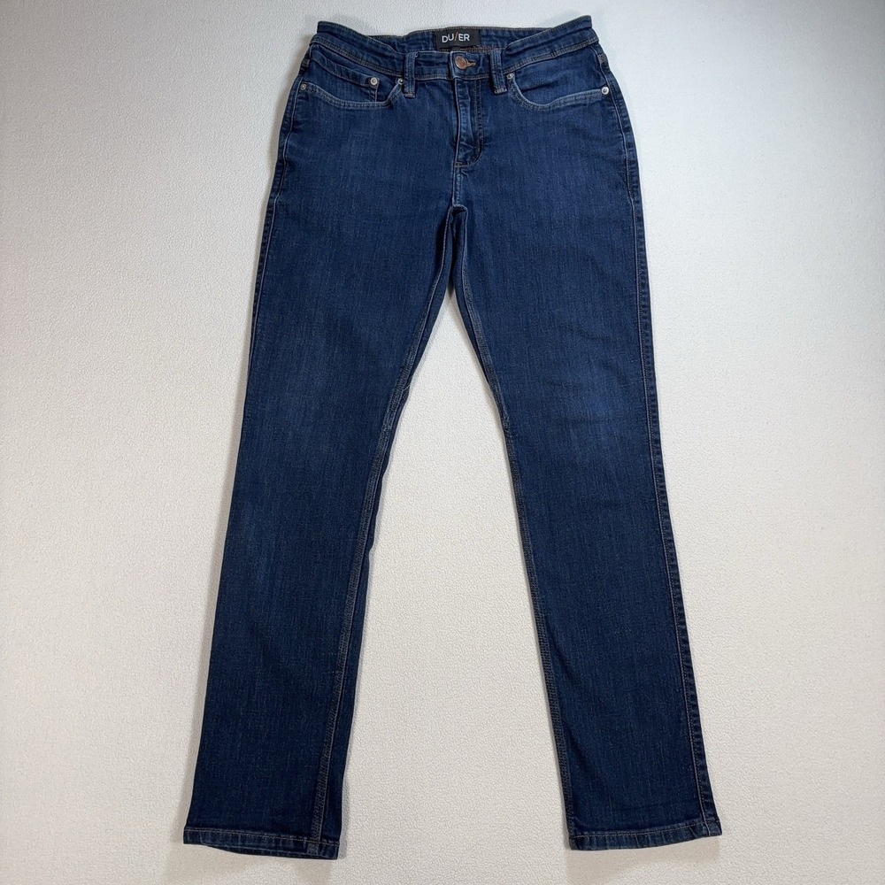 DU/ER L2X Relaxed Tapered Performance Jeans Men's 32x31* Blue Stretch CoolMax